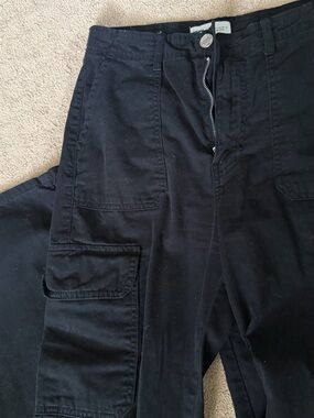 Zara Black Cargo Pants